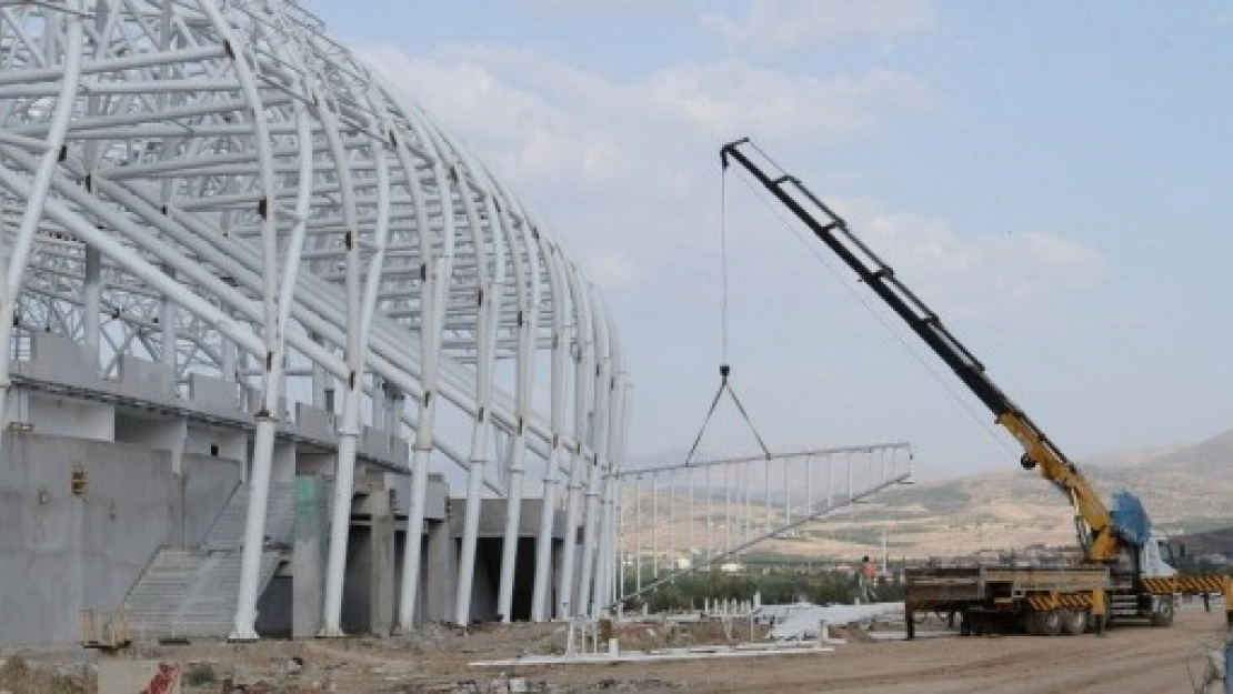 Malatya Arena'da Zemin Çalışmaları Tamamlandı