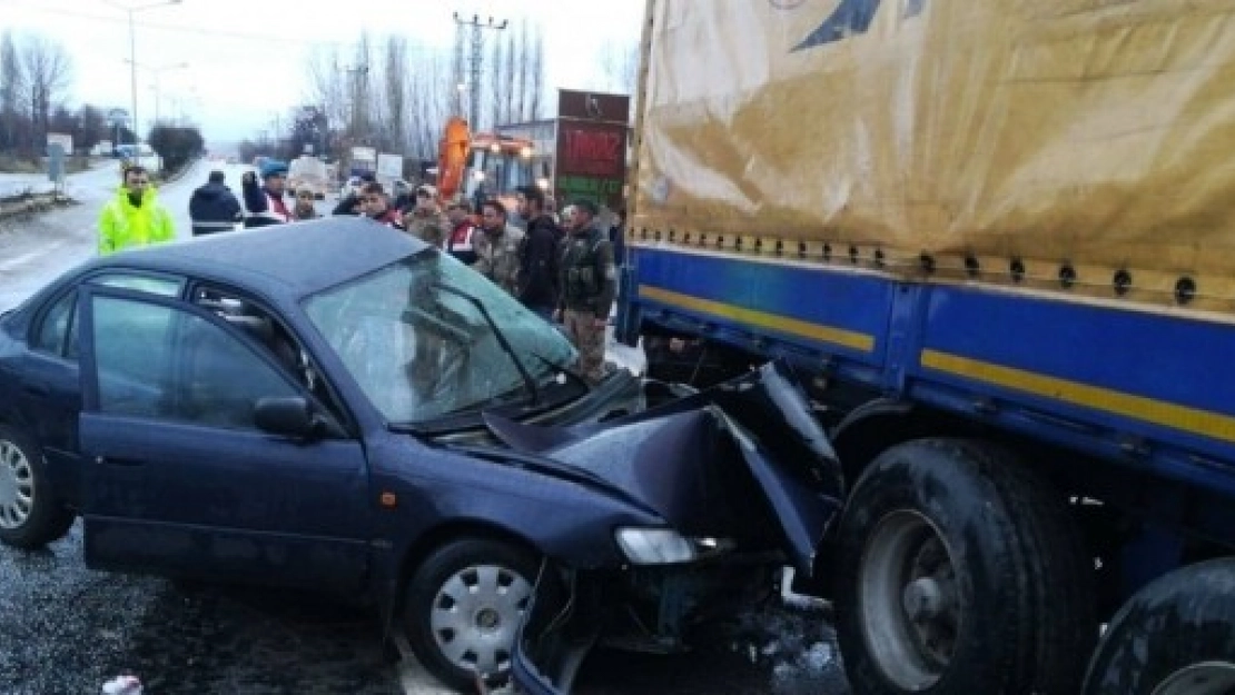 Malatya'da feci kaza: Karakol komutanı hayatını kaybetti