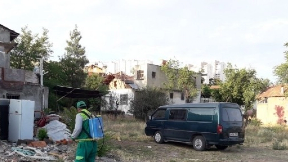 Malatya'da Haşereyle Mücadele Çalışmaları