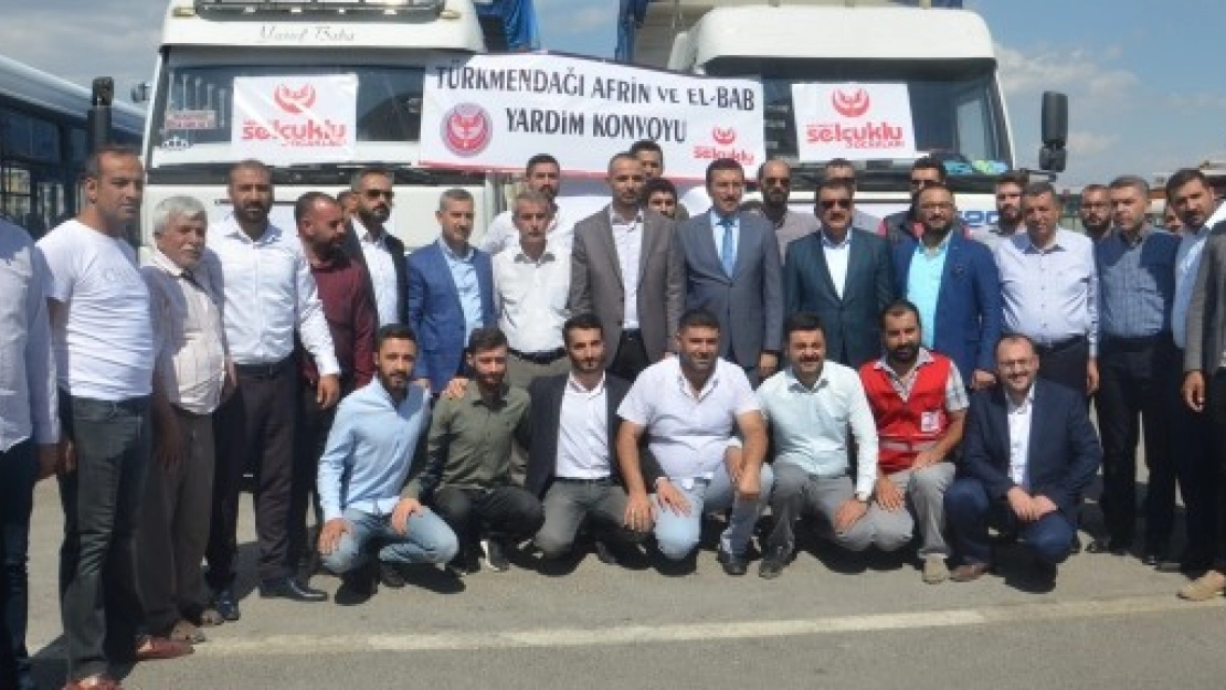 Malatya'dan Türkmenlere Yardım Eli
