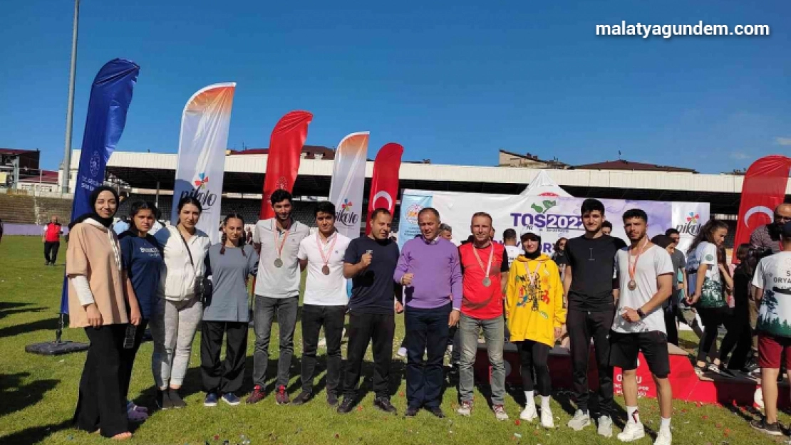 Malatyalı sporcudan gümüş madalya