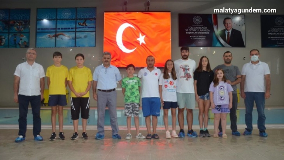 Malatyalı yüzücüler iddialı