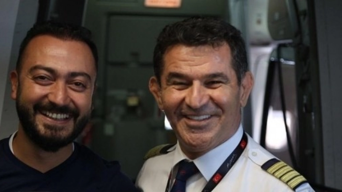 Malatyalı Pilotdan Alkış Alan Anons