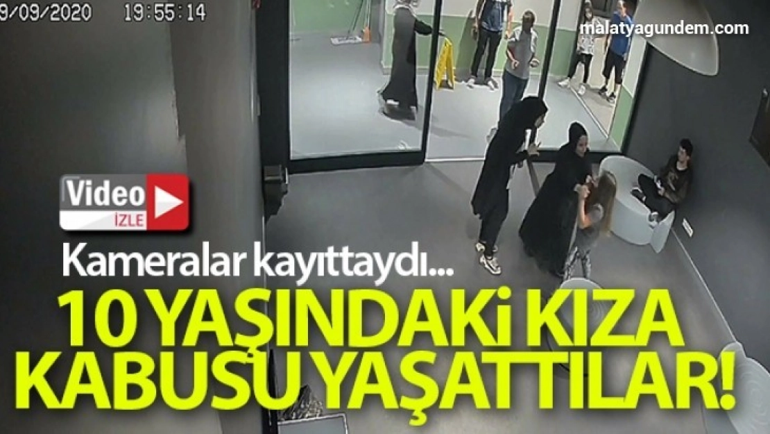 Maske uyarısı yapan 10 yaşındaki kızı darp ettiler