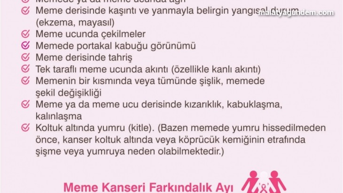 Meme kanserinde erken teşhis tedavi şansını arttırıyor