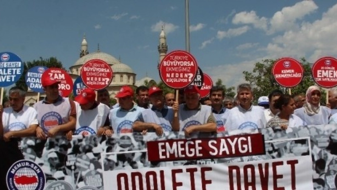 Memur-Senden 'Emeğe Saygı, Adalete Davet 'Açıklaması