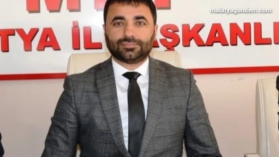 MHP İl Başkanı Samanlı'dan Bayram mesajı