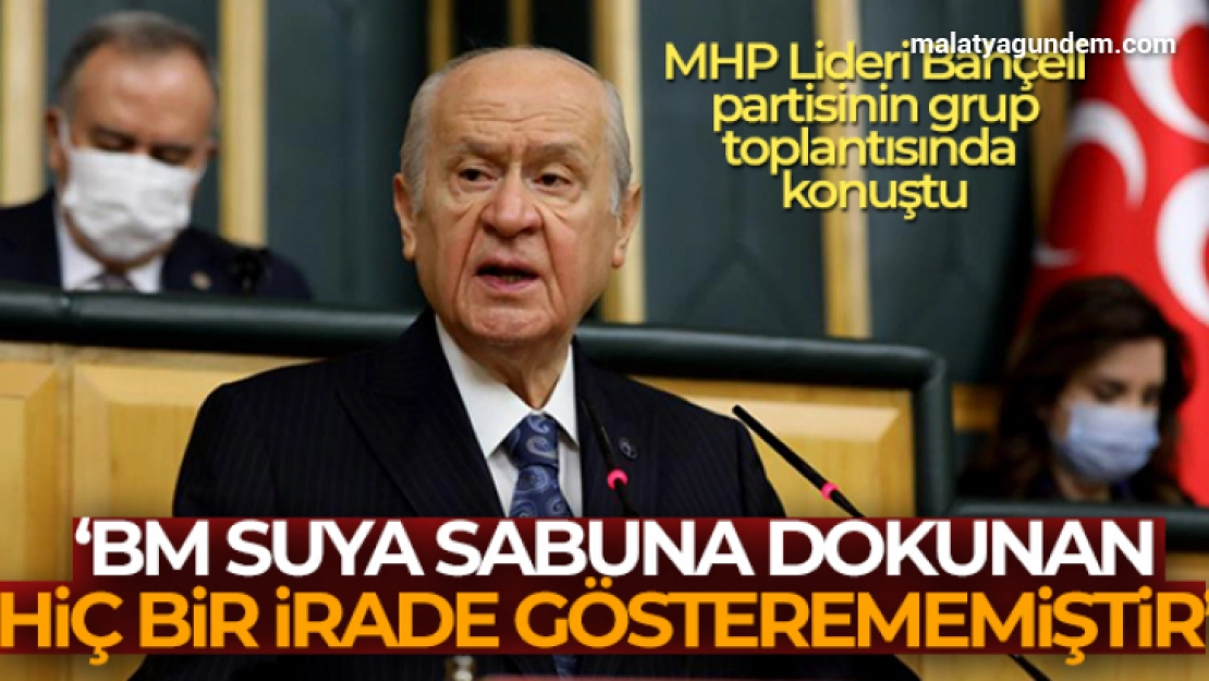 MHP Lideri Bahçeli'den önemli açıklamalar!