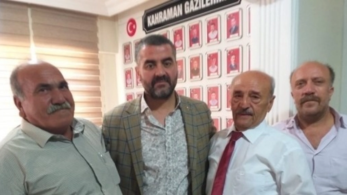 MHP Heyeti Şehit Derneği Ziyaretlerini Sürdürüyor