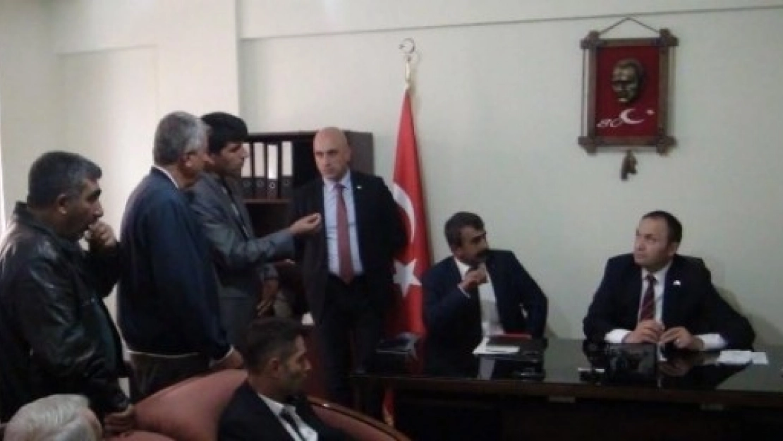 Kazancıoğlu, Köy Korucuları Derneği'ni Ziyaret Etti