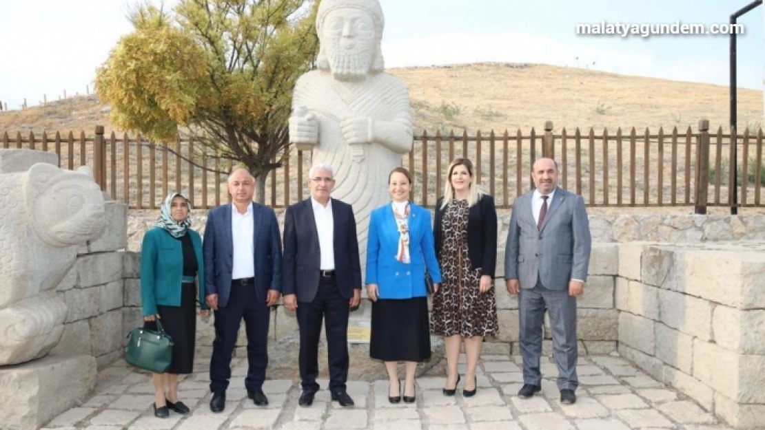 Milletvekili Bakbak, Arslantepe'ye hayran kaldı