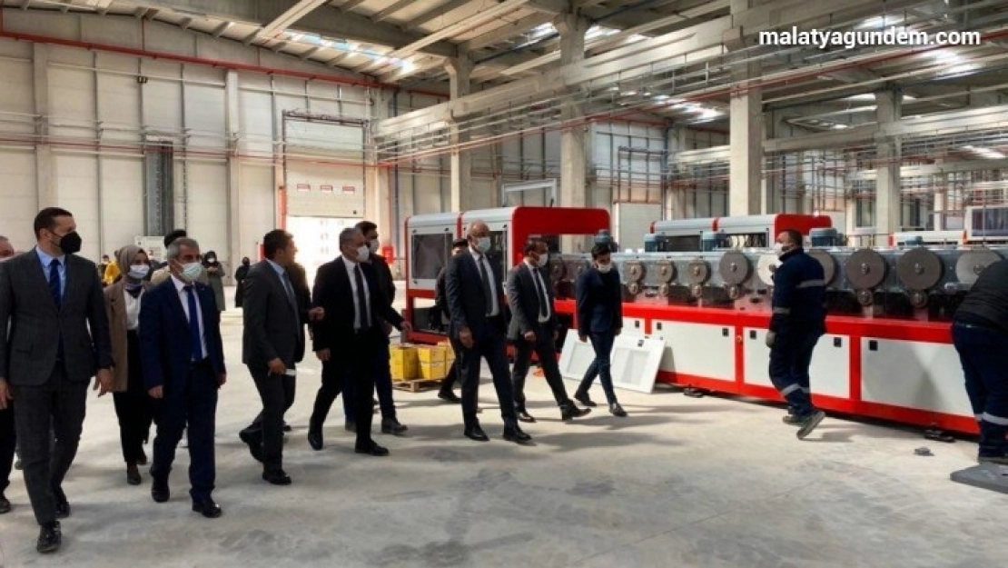 Milletvekili Kahtalı Kızılay Üretim Üssü'nde inceleme yaptı
