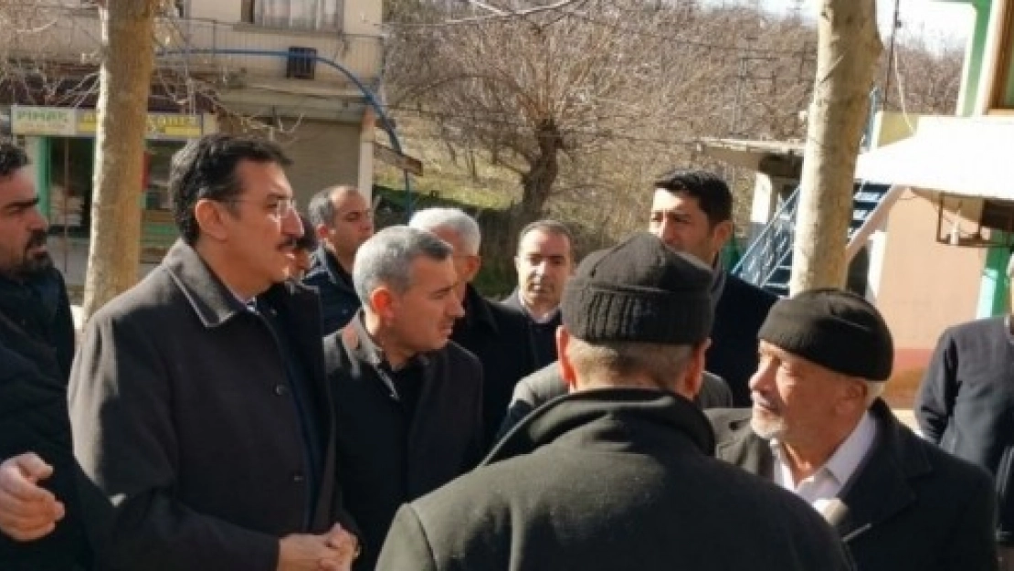 Tüfenkci, Doğanyol'da İncelemelerde Bulundu