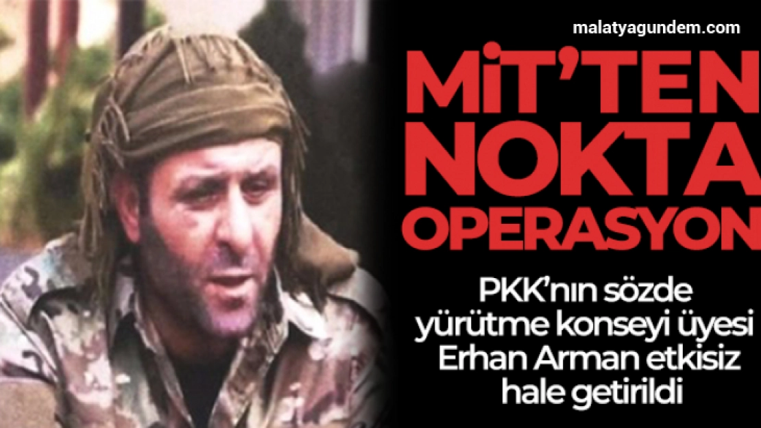 MİT'ten nokta operasyon!