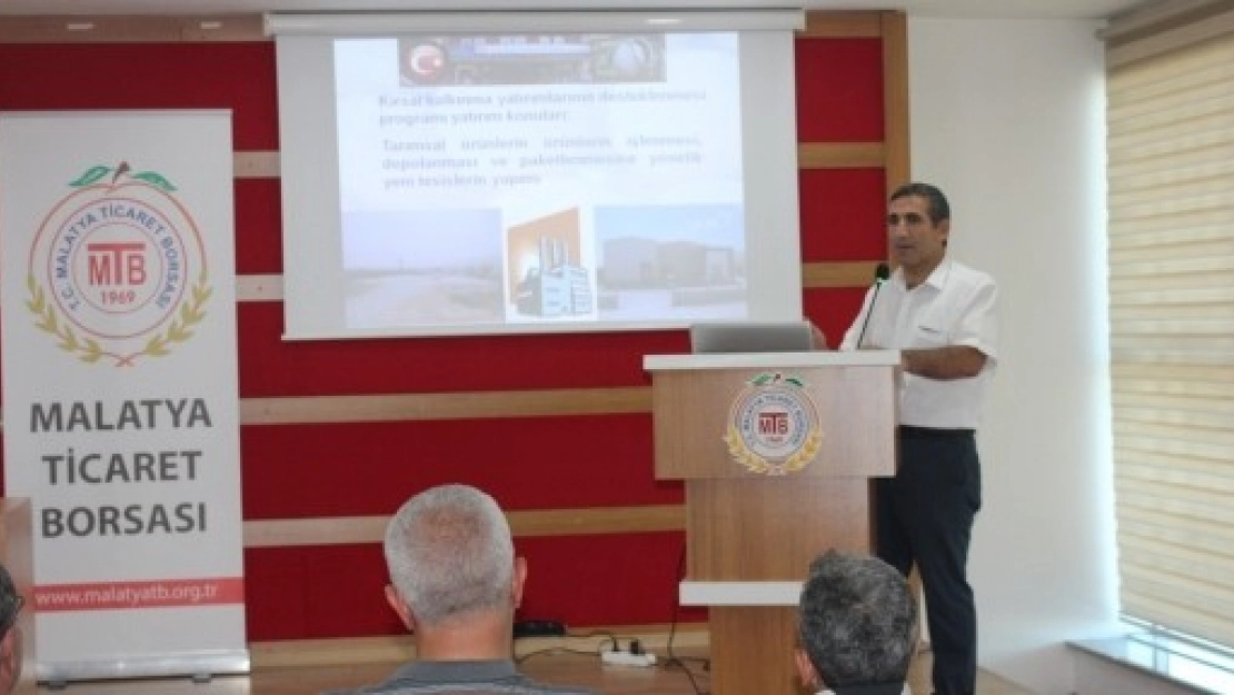 MTB'de 13. Etap Kırsal Kalkınma Programı Düzenlendi