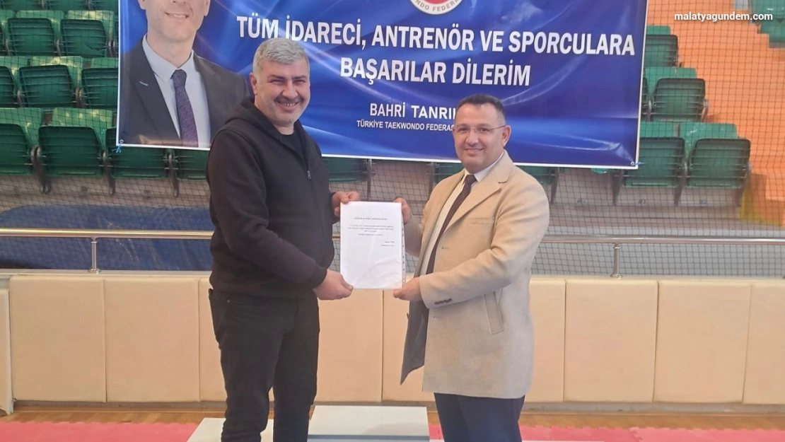 Nedim Türk, Malatya Taekwondo İl Temsilciliğine Atandı