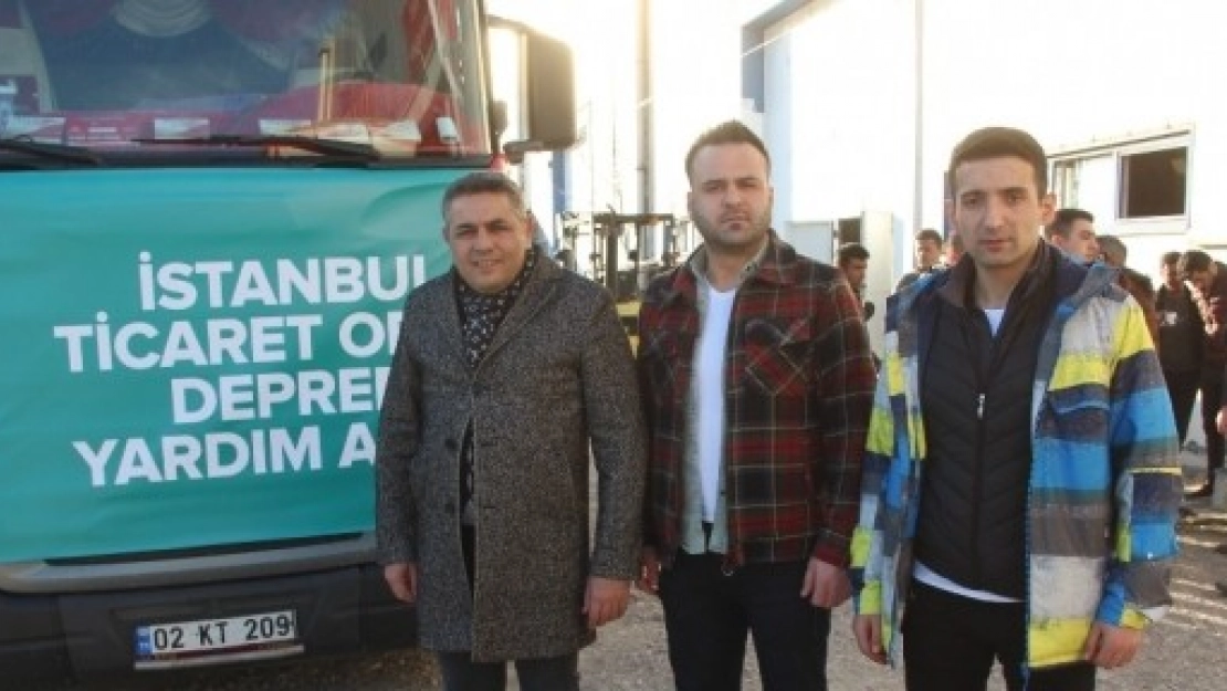 40 Tır Yardım Malzemesi Deprem Bölgesinde
