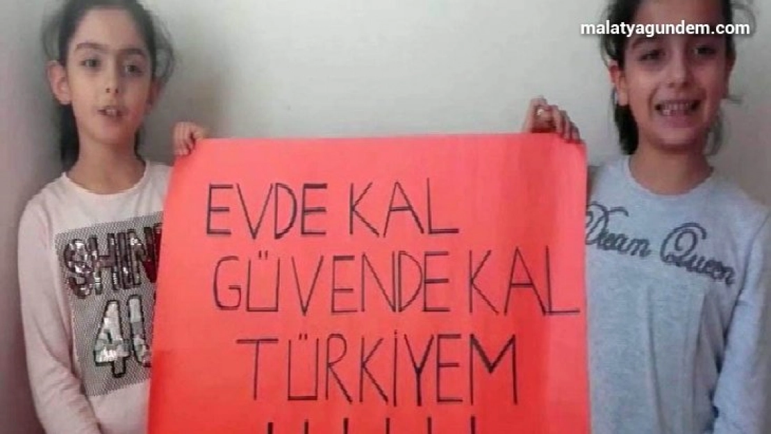 Öğrencilerden 'Evdekal' klipi büyük ilgi gördü