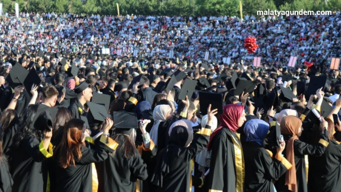 Öğrencilerin Kolpa'lı mezuniyet coşkusu