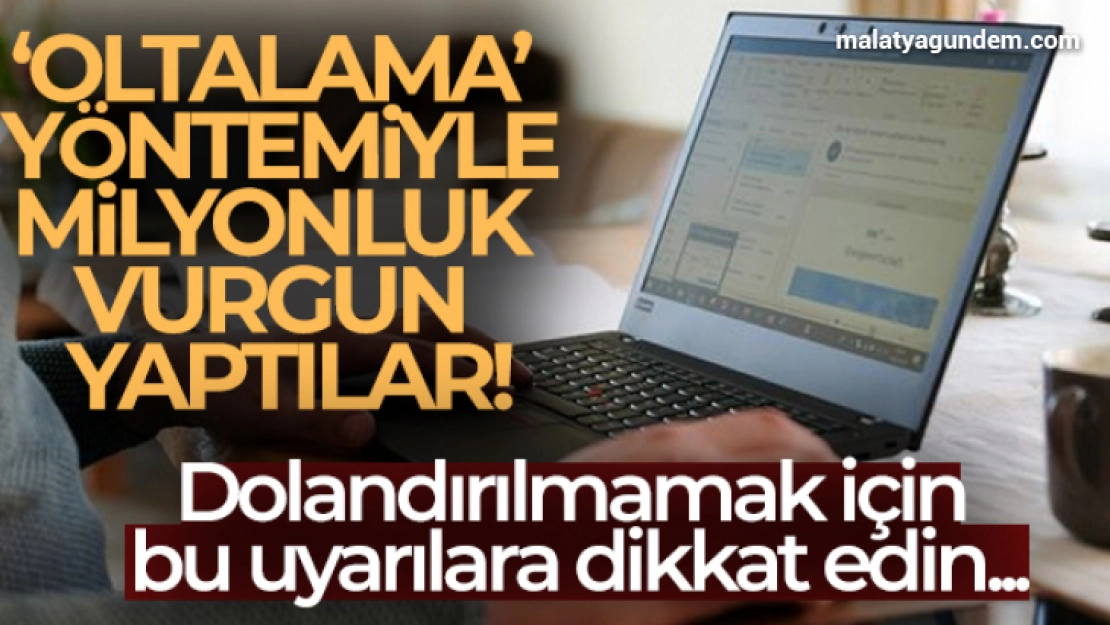 'Oltalama' yöntemiyle 208 kişiden 1 milyon 850 bin liralık vurgun