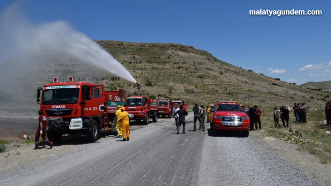 Orman yangınlarına müdahale için eğitime önem