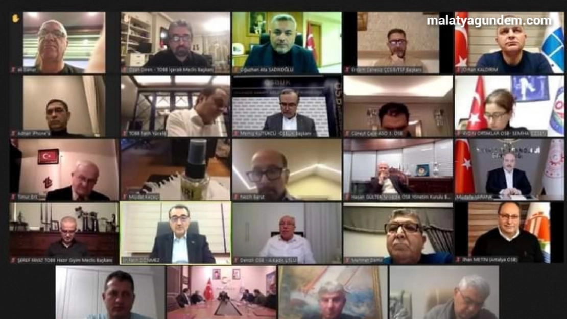 OSB'lerdeki enerji sorunu istişare edildi
