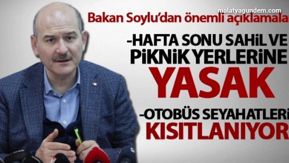 Bakan Soyludan önemli açıklamalar