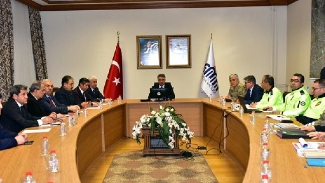 Otobüs Kazalarının Önlenmesi Toplantısı Düzenlendi