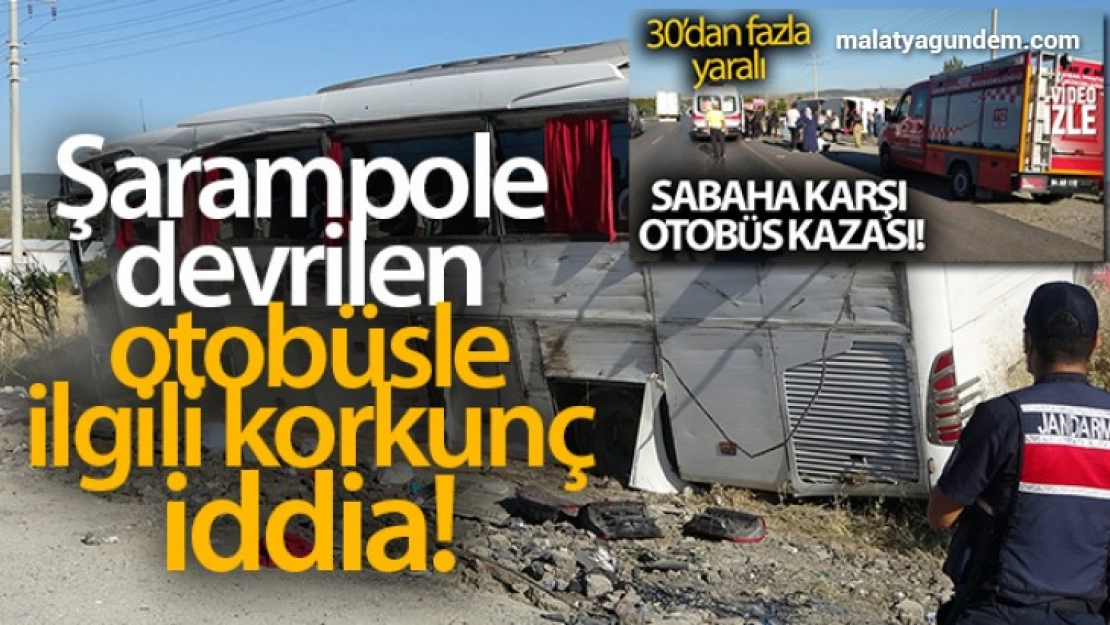 Otobüsle ilgili korkunç iddia