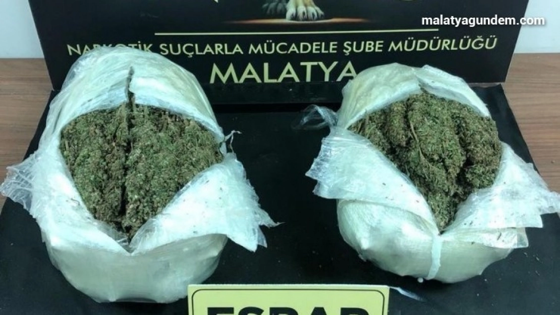 Otobüste uyuşturucuyla yakalanan şahıs tutuklandı