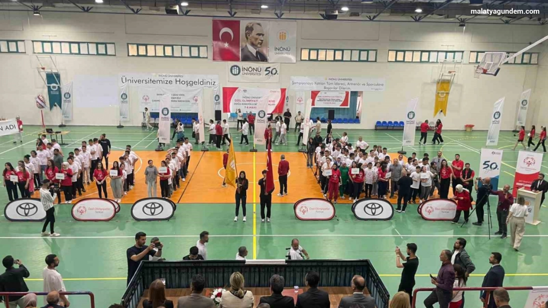 Özel sporcular Doğu Anadolu Bölge Oyunları'nda Malatya'da buluştu