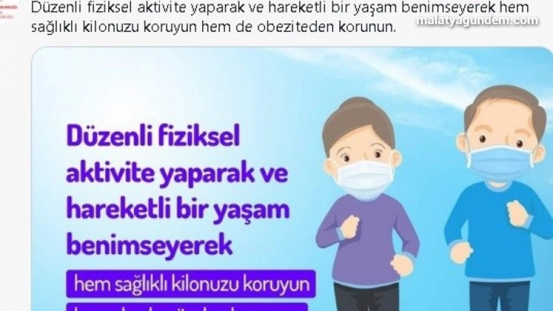 Pandemide düzenli fiziksel aktivite önerisi