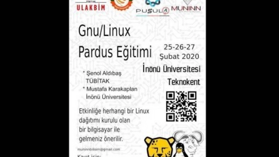 Pardus Eğitimine Başvuru 22 Şubat'ta Son