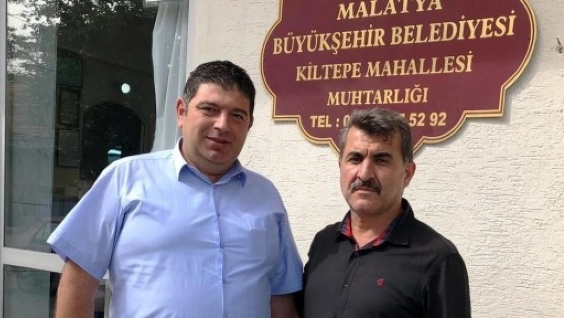 Parlak'tan Kiltepe Muhtarı Demirtaş'a Geçmiş Olsun Ziyareti