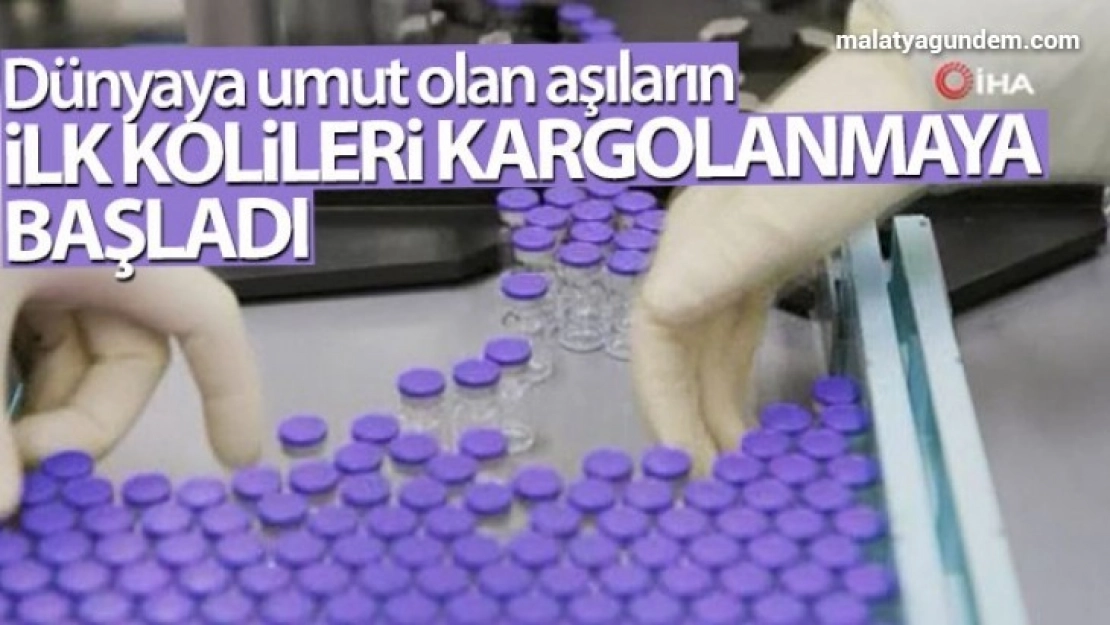 Pfizer-BioNTech'in dünyaya umut olan aşılarının üretim süreci görüntülendi