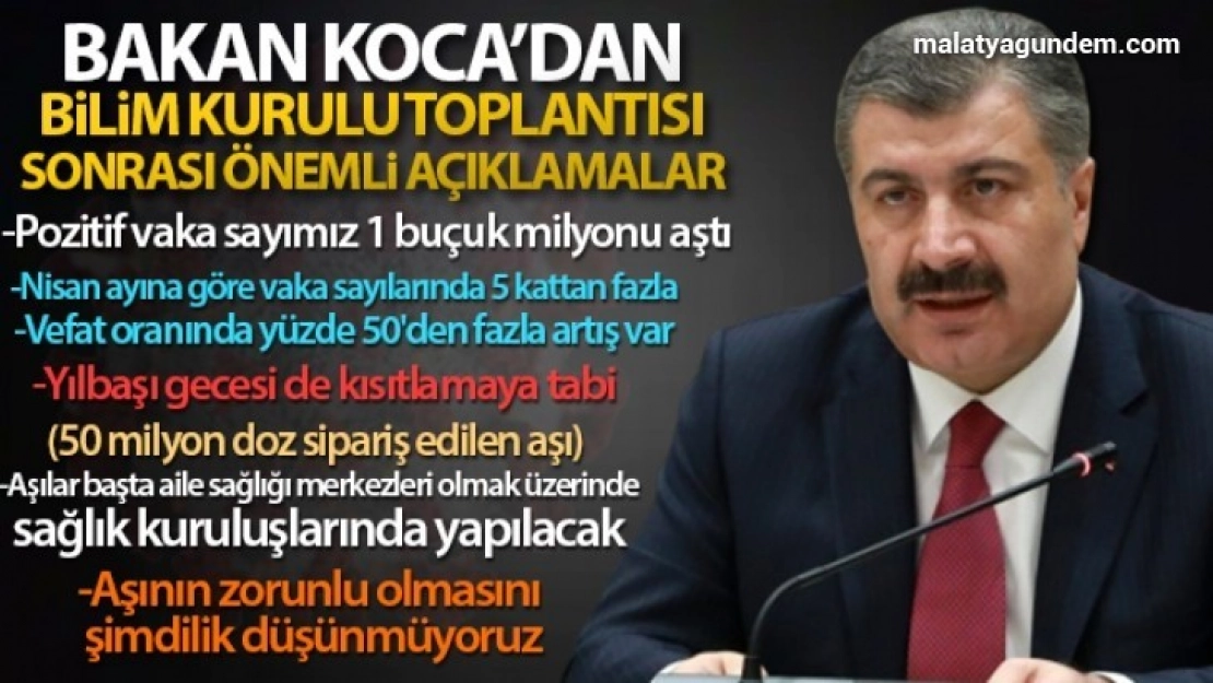 Pozitif vaka sayımız 1 buçuk milyonu aştı