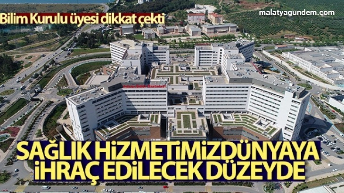 Prof. Dr. Gündüz: 'Sağlık hizmetimiz dünyaya ihraç edilecek düzeyde'