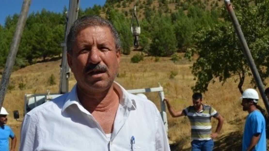 Pütürge, Yazıca Mahallesi'nde Su Sevinci