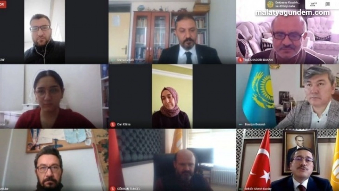 Rektör Kızılay'dan Kazakistan'a iş birliği çağrısı