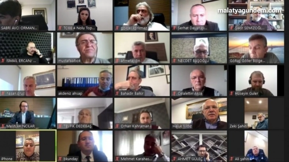 Sadıkoğlu, TOBB Orman Ürünleri Meclis toplantısına başkanlık yaptı