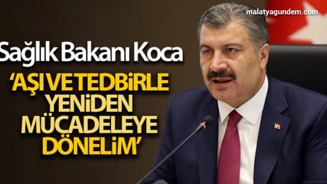 Sağlık Bakanı Koca'dan aşı mesajı