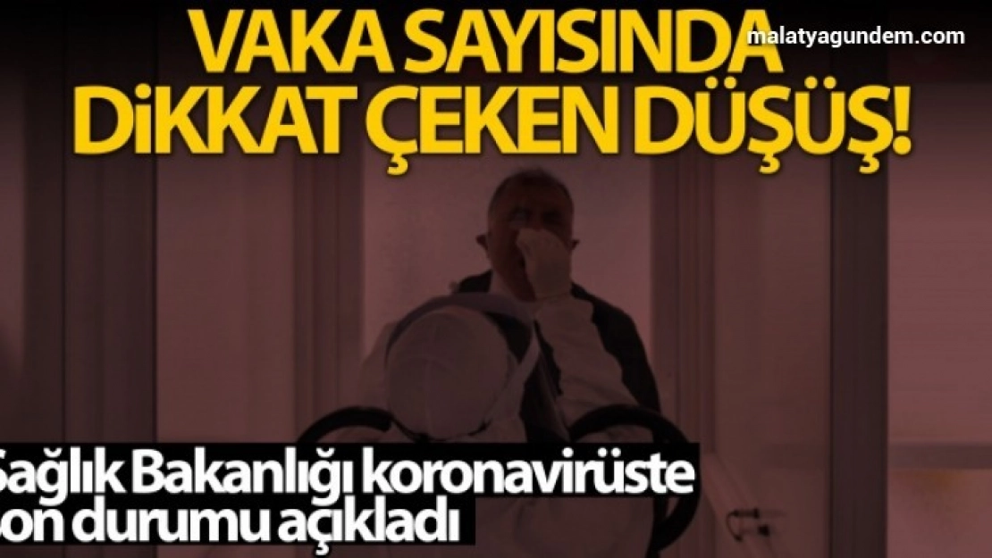 Sağlık Bakanlığı, Türkiye'nin son 24 saatlik korona virüs tablosunu açıkladı