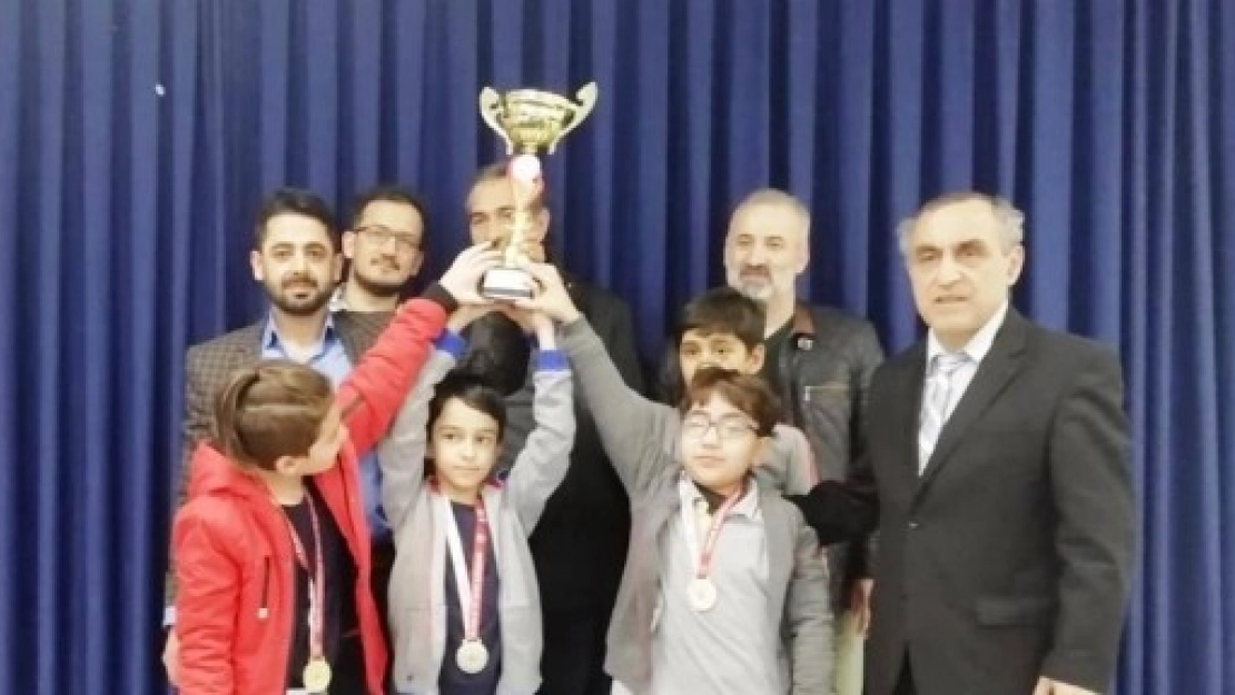 Satrançta 69 takım arasından il birincisi oldular