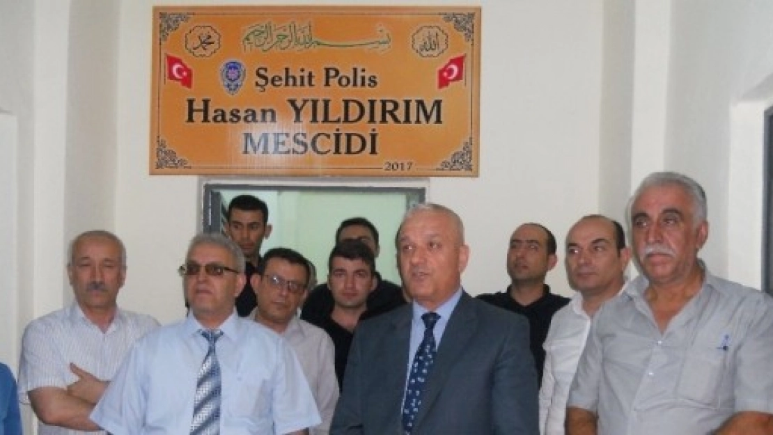 Şehidin Adı Mescitte Yaşayacak