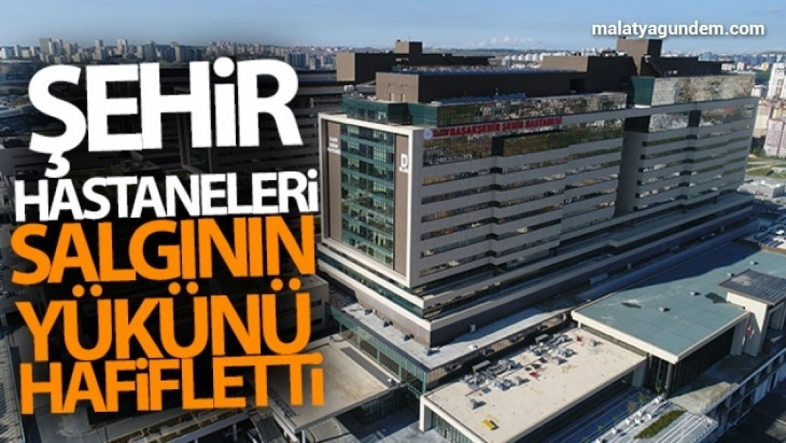 Şehir hastaneleri hafifledi