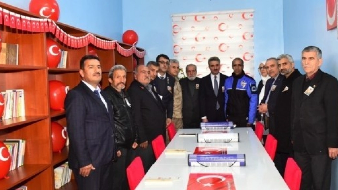 Şehit Uz.Çvş.Hasan Sevinç Adına Kütüphane Oluşturuldu
