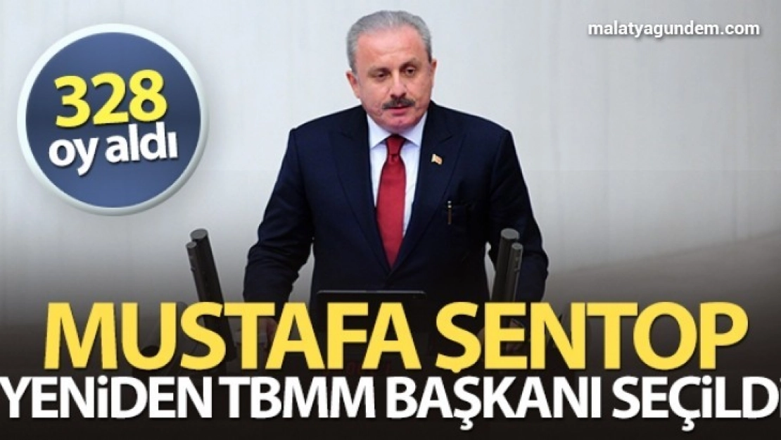 Şentop yeniden TBMM Başkanı seçildi
