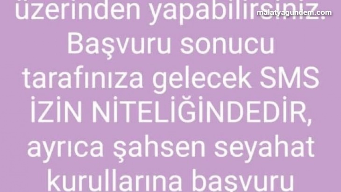 Seyahat başvuruları Alo 199'a yapılacak