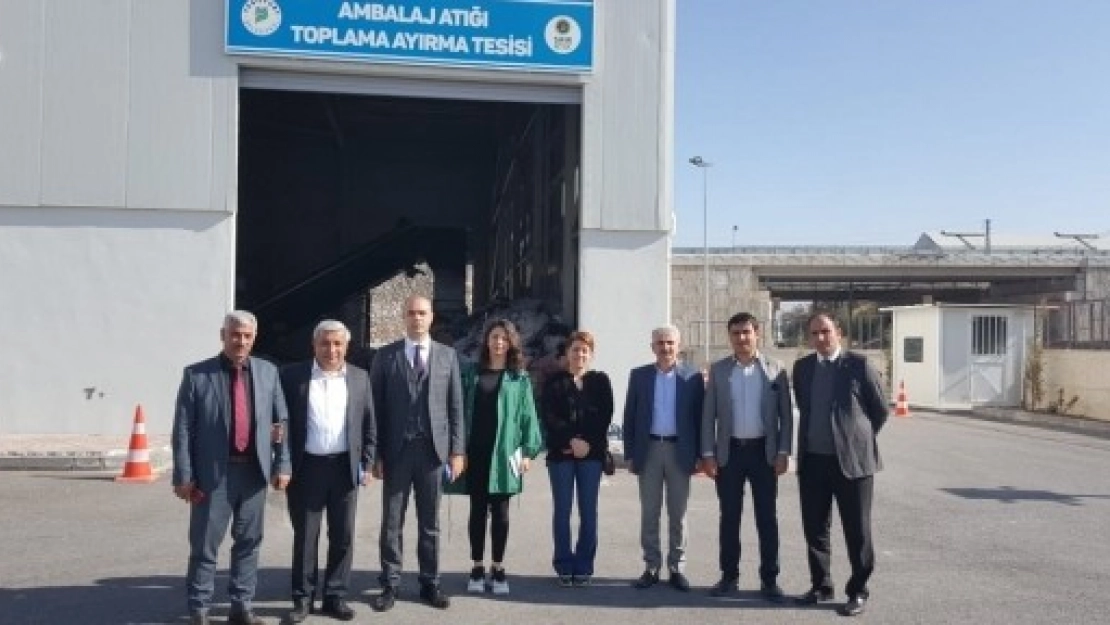 Sıfır Atık Projesinde İnceleme  Ziyareti
