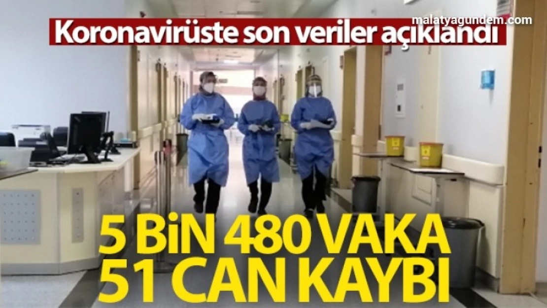 Son 24 saatte 5.480 koronavirüs vakası tespit edildi